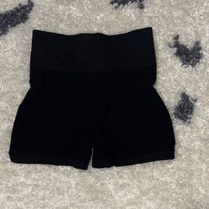 Elegant Black High-Waisted Women's Shorts